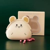 ราคา Rat Silicone กระเป๋าซิลิโคนรูปหนู สำหรับใส่เหรียญ​ ธนบัตร​ สิ่งของจุกจิก (3260817279)