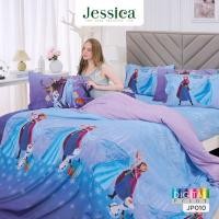 ราคา JESSICA Micro Digital Print JP010 ชุดเครื่องนอน ผ้าปูที่นอน ผ้าห่มนวม เจสสิก้า พิมพ์ลายดิจิตอล ลิขสิทธิ์การ์ตูน Frozen (16323525223)