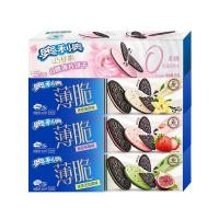 ราคา 2025 สินค้าใหม่ โอรีโอ บิสกิตแซนวิชกรอบ 95ก * 12 กล่องช็อกโกแลตสตรอเบอร์รี่วานิลลาน้ําชายามบ่ายของว่างแบบสบาย ๆ ของว่าง20260112 (57904518017)