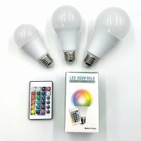 ราคา หลอดไฟ LED Bulb ขนาด 9W 12W 15W ขั้วเกลียว E27 สมาร์ทโคมไฟLed RGB ใช้งานไฟบ้าน AC 220V (16370456569)
