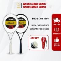 ราคา RF97 ไม้เทนนิส tennis racket เทนนิสเล่นคนเดียว ไม้เทนนิสมือสอง กระเป๋าไม้เทนนิส ลูกเทนนิส กันสะเทือนไม้เทนนิส เอ็นเทนนิส (44854011585)