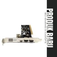 ราคา PCI CARD FIREWIRE IEEE1394a ชิปเซ็ต VIA 3 พอร์ตพิน 6 + 1 พอร์ตพิน 4 (53151440475)