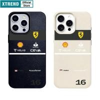 ราคา Xtrend Ferrari Racing Elementsเคสโทรศัพท์สีดําซิลิโคนนุ่มพรีเมี่ยมกันกระแทกสําหรับiPhone 11 12 13 14 15 16 Pro Max IP 7 8 Plus Iphon X XS XR Xs Max (42012530837)