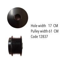 ราคา พู่เลย์ มู่เล่ย์ไดชาร์จ เชฟโรเลต-โคโลราโด้-กลึงตาย 6PK Alternator Decoupler Pulley Chevrolet Colorado (21137577925)