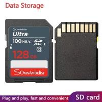 ราคา Class 10 การ์ดหน่วยความจํา SD ความเร็วสูง-32GB, 64GB, 128GB การ์ด SD กันน้ํา, รองรับความละเอียดสูง 4K, เหมาะสําหรับกล้อง Canon Nikon Sony SLR, การออกแบบประสิทธิภาพสูง (56052910289)