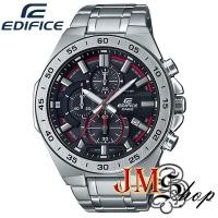 ราคา Casio Edifice Chronograph นาฬิกาข้อมือผู้ชาย สแตนเลส รุ่น EFR-564D-1AVUDF (หน้าปัดดำ) (5547212310)