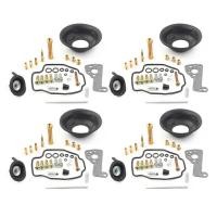 ราคา 4 Sets Motorbike Carburetor Rebuild Repair Kit Main Jet Sub for 1985-2007 Yamaha VMAX V-Max 1200 VM (57652788992)
