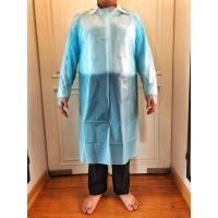 ราคา [SALE]✨พร้อมส่ง✨ชุด CPE gown เสื้อกาวน์กันน้ำ แบบใช้แล้วทิ้ง Isolation (10204139086)