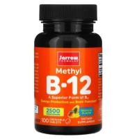 ราคา Jarrow Formulas, Methyl B-12, Tropical , 2,500 mcg [100 Chewable Tablets ] Jarrow B12 1000, puritan's Pride vitamin B12, (9348780085)