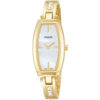ราคา Pulsarนาฬิกาข้อมือหญิง PM2056 Analog Display Japanese Quartz Gold Watch (578548052)