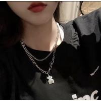 ราคา สร้อยคอสองชั้นจีรูปหมีสร้อยคอแฟชั่น (21555359973)