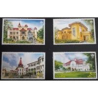 ราคา B323 แสตมป์ไทยยังไม่ได้ใช้ แสตมป์วันอนุรักษ์มรดกไทย ปี 2553 ครบชุด 4 ดวง (2666135383)