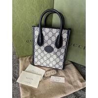 ราคา Gucci Mini tote bag with Interlocking G ( New ) (22910443324)