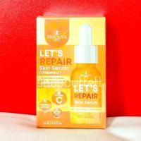 ราคา ( 1 ขวด ) เล็ทส รีแพร์ สกิน เซรั่ม PRECIOUS SKIN Let's Repair Skin Serum ( Vitamin C ) (29983758403)
