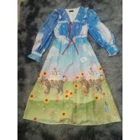 ราคา เดรสยาวสีฟ้า**งานป้ายnana** (20781655917)