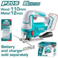 ราคา TOTAL เลื่อยจิ๊กซอไร้สาย TJSLI1008 ( ไม่มีแบต แท่นชาร์จ ) ลุยงานหนัก (53700055484)