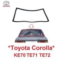 ราคา ยางกระจกหลัง TOYOTA COROLLA KE70 TE71 TE72 โตโยต้า เคอี70 โตโยต้า ยางขอบ กระจกหลัง 1979 - 1987 คิ้วกระจกหลัง (25146076340)