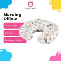 ราคา หมอนพยาบาล ผ้าฝ้าย 100% ทารกให้นมบุตร U-Shaped Cotton Maternity Head Support หมอน Bantal Menyusu/乳 (42906687856)