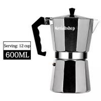 ราคา Mokapot 9 Cup 450ml & 12 Cup 600ml เครื่องชงกาแฟเอสเปรสโซอลูมิเนียม (28409949340)