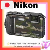 ราคา Nikon Digital Camera Coolpix Aw130 Camouflage Green ส่งตรงจากญี่ปุ่น มือสอง ของแท้ Made In Japan กล้องญี่ปุ่นมือสอง (26804481396)