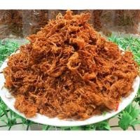 ราคา หมูฝอยกรอบเกรด A สูตร นครปฐม หมูฝอยกรอบ สูตรโบราณ อร่อยหอมกรอบ 5 ดาว (40302455496)