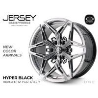 ราคา ล้อแม็ก Oasis JERSEY ขอบ 18x9.0 ET12 PCD 6x139.7 สี Hyper Black | ลายใหม่สุดหรู 4x4 (26936763322)