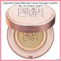 ราคา [Hanskin] Glow Blemish Coverปกปิดเบอร์ 21 ครีม 11ก*2 / คุชชั่นปกปิดเกาหลี / ฟลอเลส โกลว์ / ออเทนติ 100% (45604589102)
