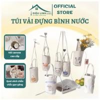 ราคา กระเป๋าถ้วยเก็บความร้อนผ้าแคนวาสพร้อมสายรัดสะพายข้างกระเป๋าใส่ขวดน้ําหุ้มฉนวน - ร้าน ตาย ลินห์ (42950617723)