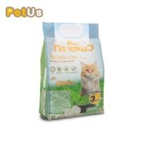 ราคา ทรายแมว ทรายเต้าหู้ Petus Sand Tofu กลิ่นมัทฉะ ทิ้งชักโครกได้ ไม่ติดเท้าน้องแมว ขนาด 6 ลิตร (41702029134)