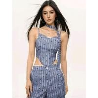 ราคา Rina Fox ชุดเสื้อแคมิโซลและกางเกงสูทลำลอง 2 ชิ้น สำหรับสุภาพสตรีsize m (43159457946)