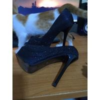 ราคา รองเท้าส้นสูงสีดำ size 36 (16896174775)