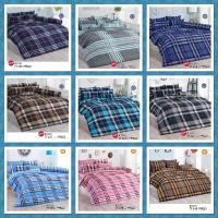 ราคา ชุดผ้าปู+ผ้านวม ขนาด5,6ฟุต ลายสก๊อต ยี่ห้อโตโต้ (7117489413)
