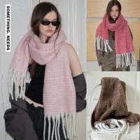 ราคา [พร้อมส่ง] ผ้าพันคอ/ผ้าคลุมไหล่ไหมโมแฮร์ Something Needs อบอุ่นและนุ่ม | ของแท้ 100% (48553002561)