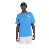 ราคา เสื้อยืดผู้ชาย New Balance Fish And Chips - สีฟ้า (42877660338)