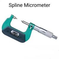 ราคา ไมโครมิเตอร์ Spline Micrometer 0-25mm, 25-50mm INSIZE อินไซส์ 3233-25BA 3233-50BA (6261217026)