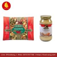 ราคา พาสต้าหลากสี สปาเก็ตตี้ 500 กรัม + คาโบนาร่า พาสต้าซอส 480กรัม Carbonara San Remo Pasta Suaces 480g + Pasta (11807971550)