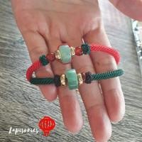 ราคา กำไลเชือกแดง หยก เสริมสิริมงคล (6612499191)