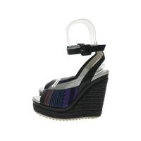 ราคา HERMES Sandals espadrille open toe strap 36 multicolour Direct from Japan Secondhand (51154006800)