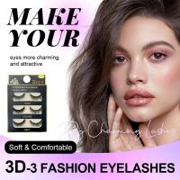 ราคา พร้อมส่ง ขนตาปลอม แบบหนา สไตล์ยุโรปอเมริกัน ขนตาบาร์บี้ ขนตานางรำ *ไม่มีกาวในตัว* (24560564679)