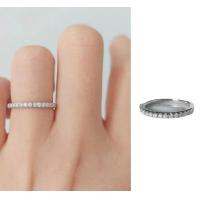 ราคา แหวนคู่ แหวนเพชรแถวเดี่ยวสำหรับผู้หญิง เครื่องประดับแบบยุโรปและอเมริกา (43562243884)