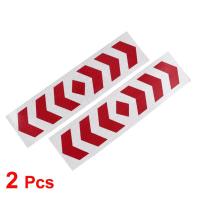 ราคา X Autohaux 2 Pcs Plastic Arrows Printed Type Car Suv Reflective Warning Sign Sticker Tape Red White (51852380391)