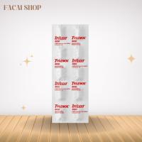 ราคา TYLENOL 500 mg ไทลินอล 500 พาราเซตามอล 10 เม็ด ยาสามัญประจำบ้าน จำนวน 1 แผง (26228714372)