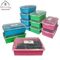 ราคา M LIVING - กล่องเก็บรองเท้า ฝาบน สีดำ ใส่รองเท้าได้ถึงไซส์ 40 (C1) (18248545339)