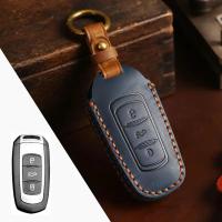 ราคา Leather Car Key Protector Case Cover for Geely Atlas Boyue NL3 EX7 Emgrand X7 EmgrarandX7 SUV GT GC9 Borui Remote Access (28035420770)