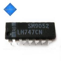 ราคา 5 ชิ้น/ล็อต LM747CN LM747 DIP-14 ในสต็อก (24235757962)