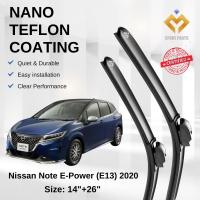 ราคา Nissan Note E-Power (E13) ใบปัดน้ําฝนรถยนต์ Premium Japan Tech 14+26 ไร้ริ้ว ทนทาน ติดตั้งง่าย + (53453037401)