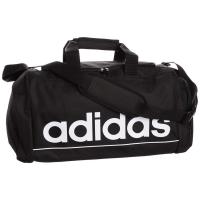 ราคา กระเป๋าสะพายข้าง/กระเป๋าเดินทาง ADIDAS (ขนาด S) รุ่น LINEAR ESS TBS (Z26295) BLACK/WHITE ของแท้ (1524941576)