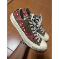 ราคา Converse All Star x PLAY ไซร้ 44/28.5 มือสองของแท้ (ข้างขวาพื้นแข็ง) (41616199001)
