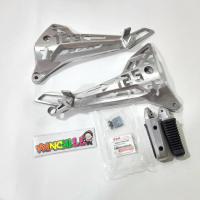 ราคา สเตย์พักเท้า ลายลูกศร สเตพักเท้า สเตย์พักเท้าเจาะ WAVE125R / WAVE125S ได้ + พักเท้าฮายาเต้แท้SAJA (29489772933)