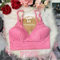 ราคา PINK Victoria’s Secret ใหม่มาก M 36B 34C 34D 36A ฟองบาง สะอาด (28827604165)